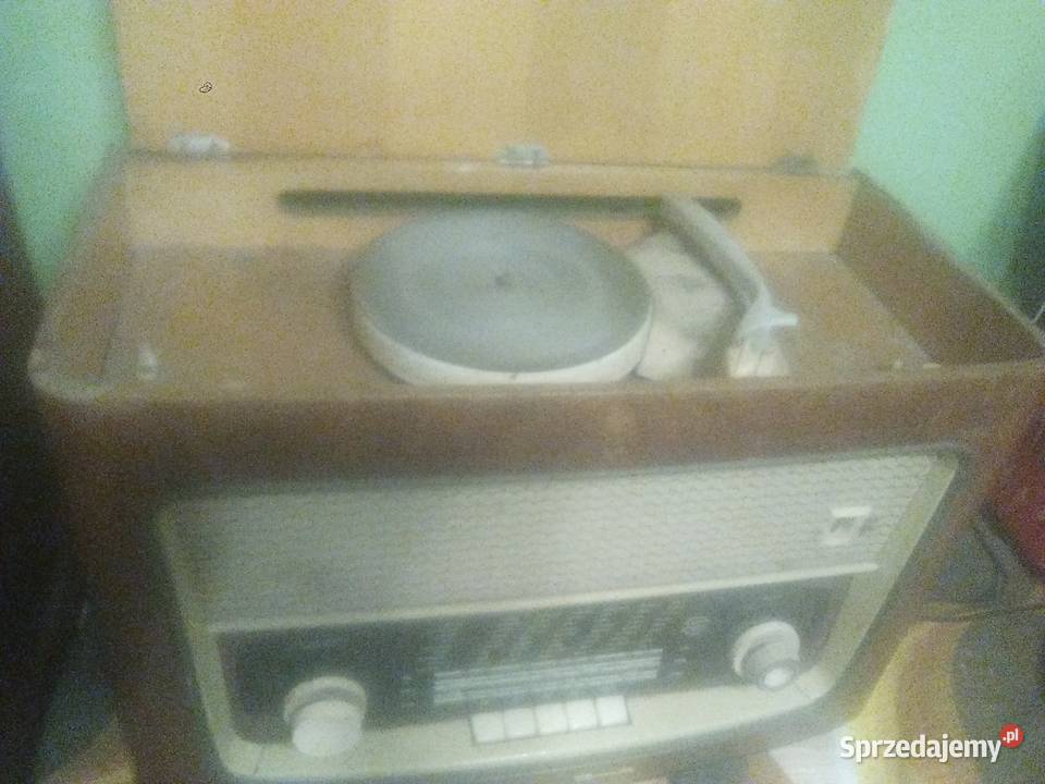 Radio z gramofonem