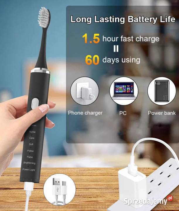 Szczoteczka do mycia zębów elektryczna Soniczna Płock sprzedam