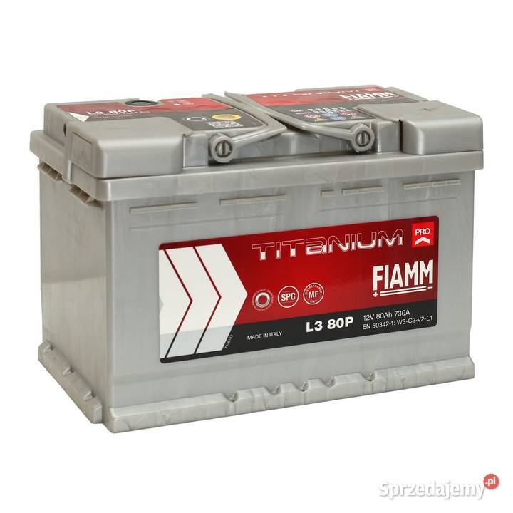 Akumulator FIAMM TITANIUM PRO 12V 80Ah 730A Kraków