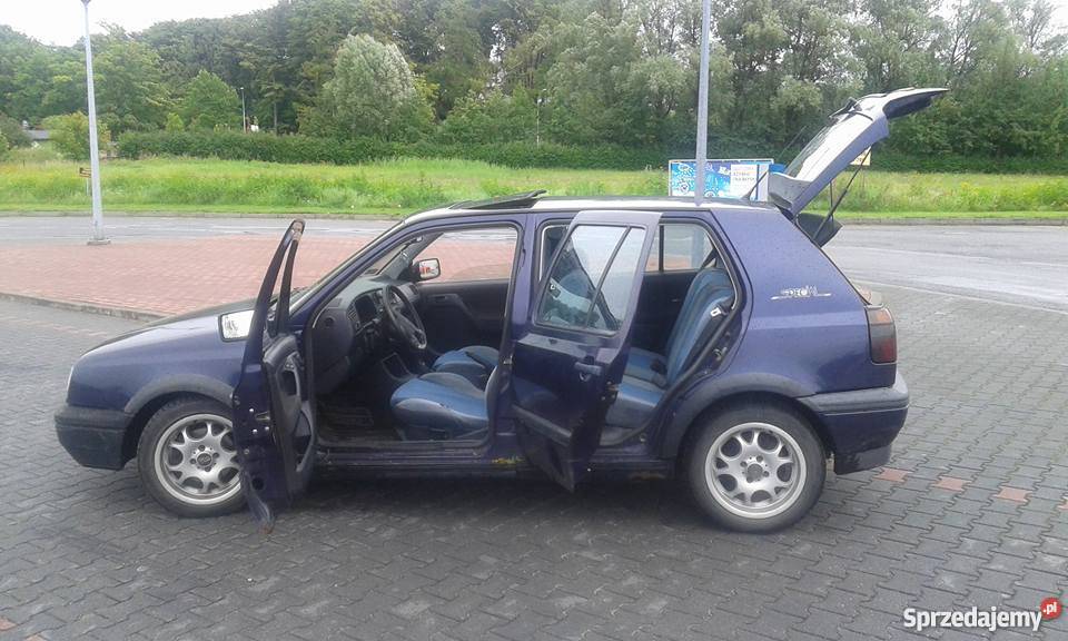 Golf III 18 GT 96r 5 drzwina życzenie LPG opłaty welurowa tapicerka Puck