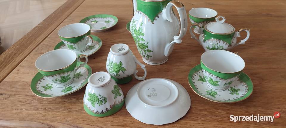 Porcelanowy serwis na 6 osób do kawy Mariell mazowieckie Warszawa