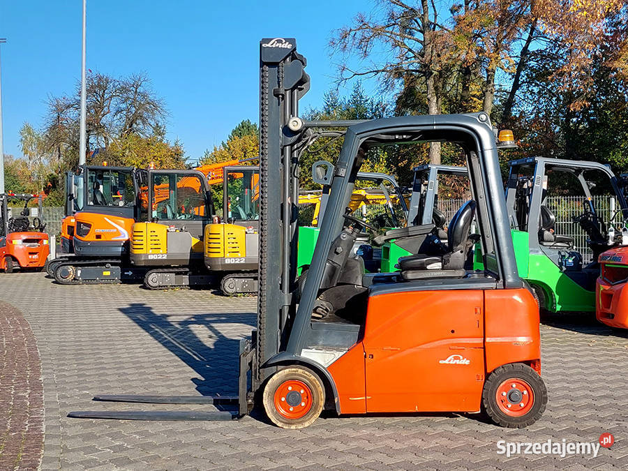 wózek widłowy elektryczny Linde E16PH01 16 t małopolskie Kęty sprzedam