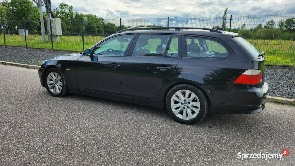 BMW 530 E61 30D 260 2004 Klima Skóry Automat Alu Pabianice
