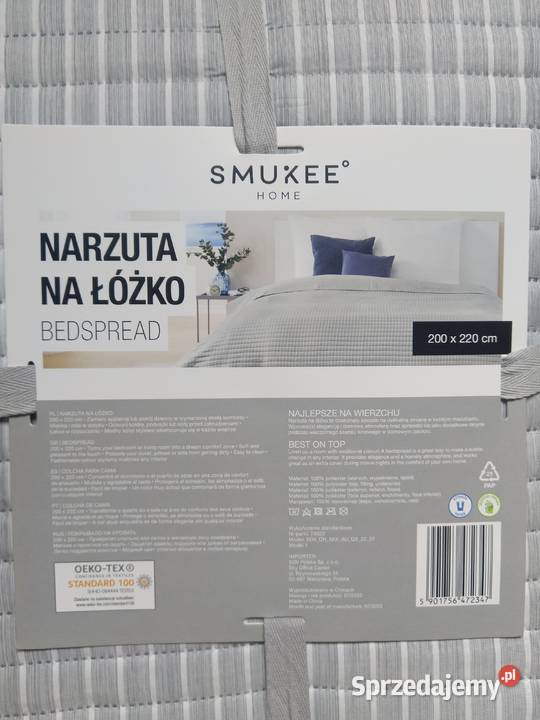 NAJTANIEJ Narzuta Na Łóżko Kapa 200 x 220 2wzory