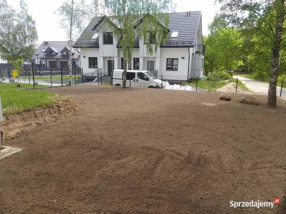 Trawnik z siewu rolki przygotowanie równanie Pozostałe