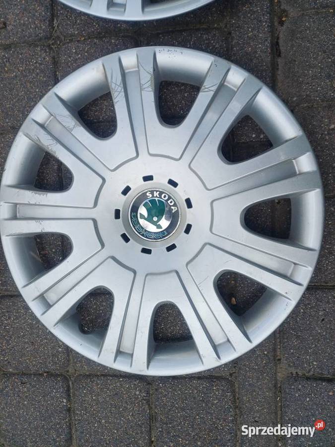 Kołpaki skoda octavia II oryginalne 15 mazowieckie Warszawa