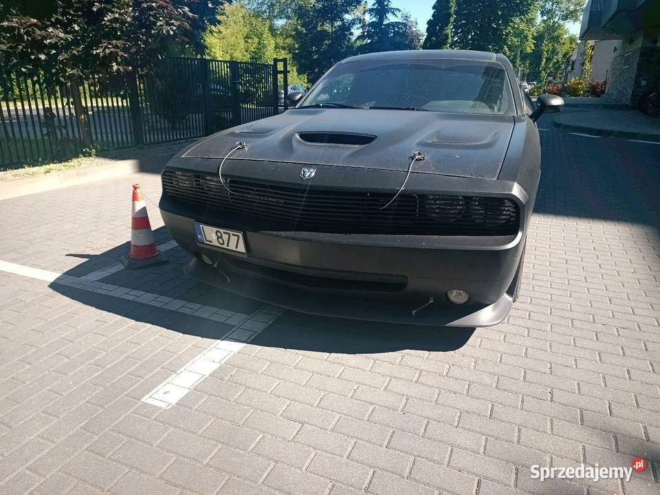 Dodge Challenger Czarny Mat Hemi 57 Lublin