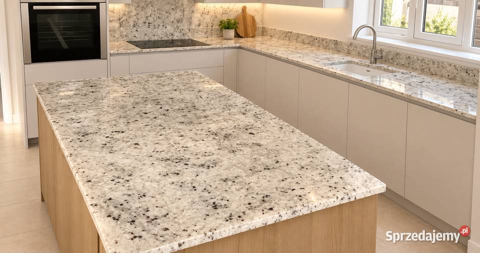 COLONIAL WHITE gr2 blaty kuchenne i łazienkowe 2cm mazowieckie sprzedam