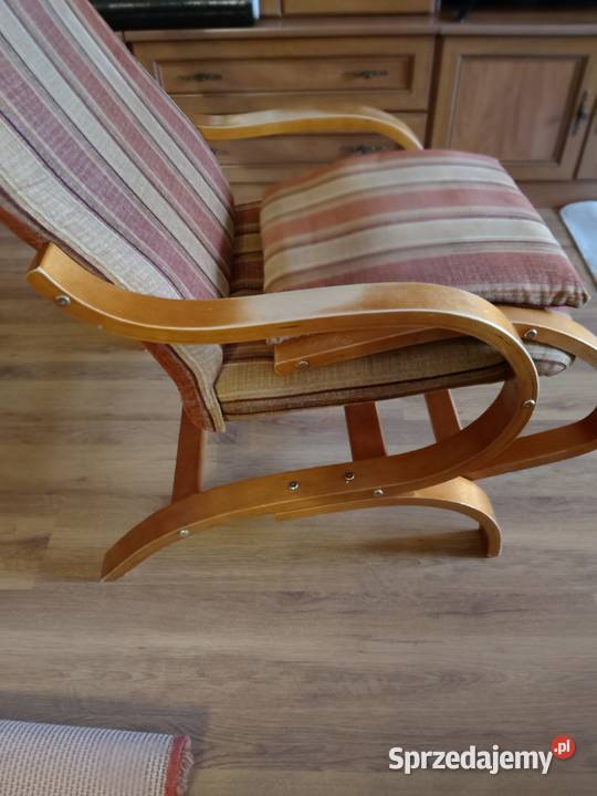 Obniżka ceny Komplet 2 fotele 2 podnóżki Piaseczno