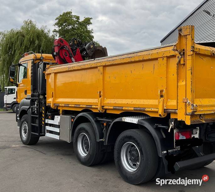Wywrotka 6x6 Bordmartic z Z dzwigiem Epsilon Man