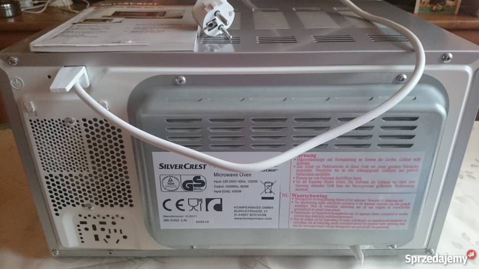mikrofalówka silvercrest z grillem Warszawa