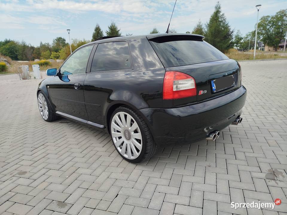 Czarne S3 18 turbo BAM Quattro Benzyna 2002 komputer pokładowy lubelskie