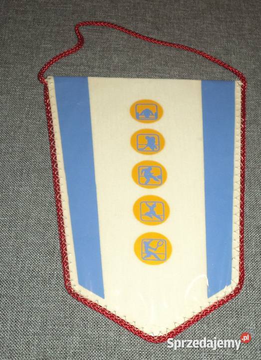 OKS Odra Opole KS Unia Racibórz proporczyk Piekary Śląskie