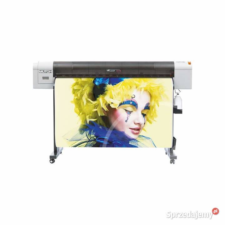 Ploter ecosolvent Mutoh VJ 1324 nowa głowica DX6 Lublin