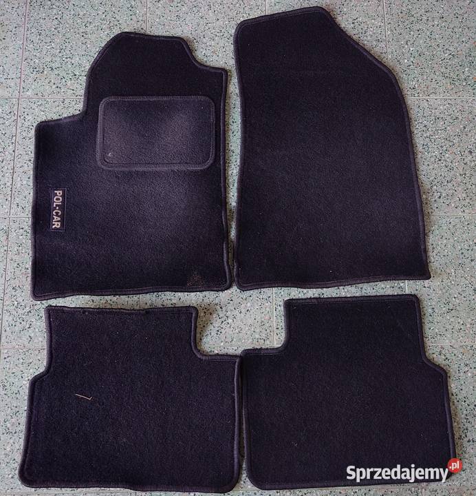 Oryginalne dywaniki welurowe materiałowe PolCar