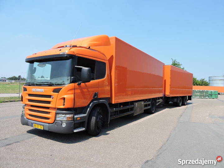 Tandem Scania P310 izoterma z windą 3 t z Myślenice sprzedam