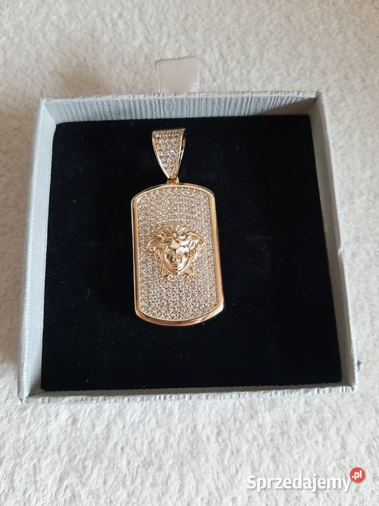 wisiorek styl versace cyrkonie Wrocław