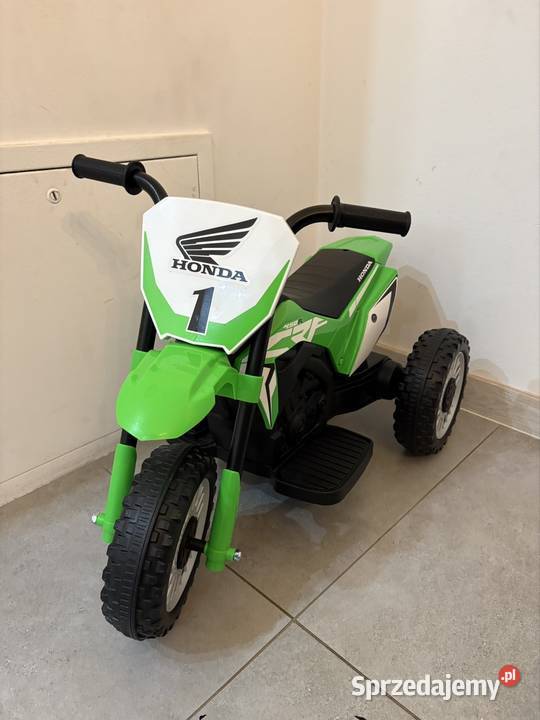 Motorek na akumulator Honda cross Grabownica