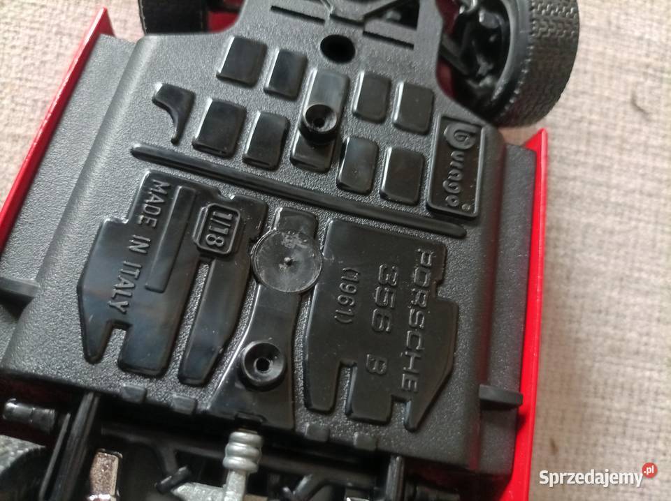 Porsche 356 B Burago model 118 Italy Płock