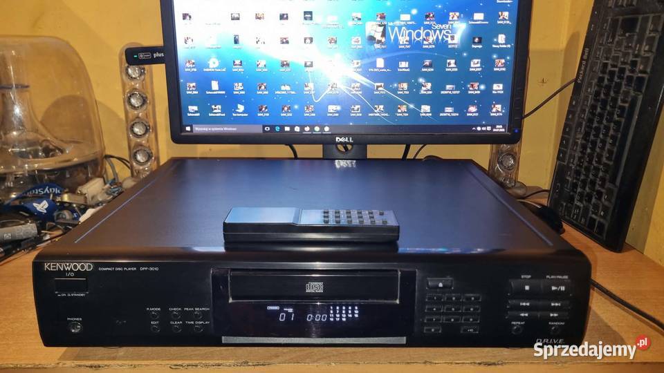 Odtwarzacz Kenwood DPF3010 DRIVE z pilotem Odtwarzacze CD i MD Warta