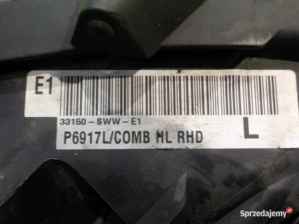 HONDA CRV III 09r XENON lampa lewa przod Suków