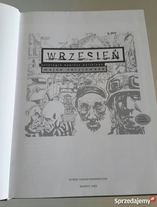Antologia komiksu polskiego WRZESIEŃ Warszawa sprzedam