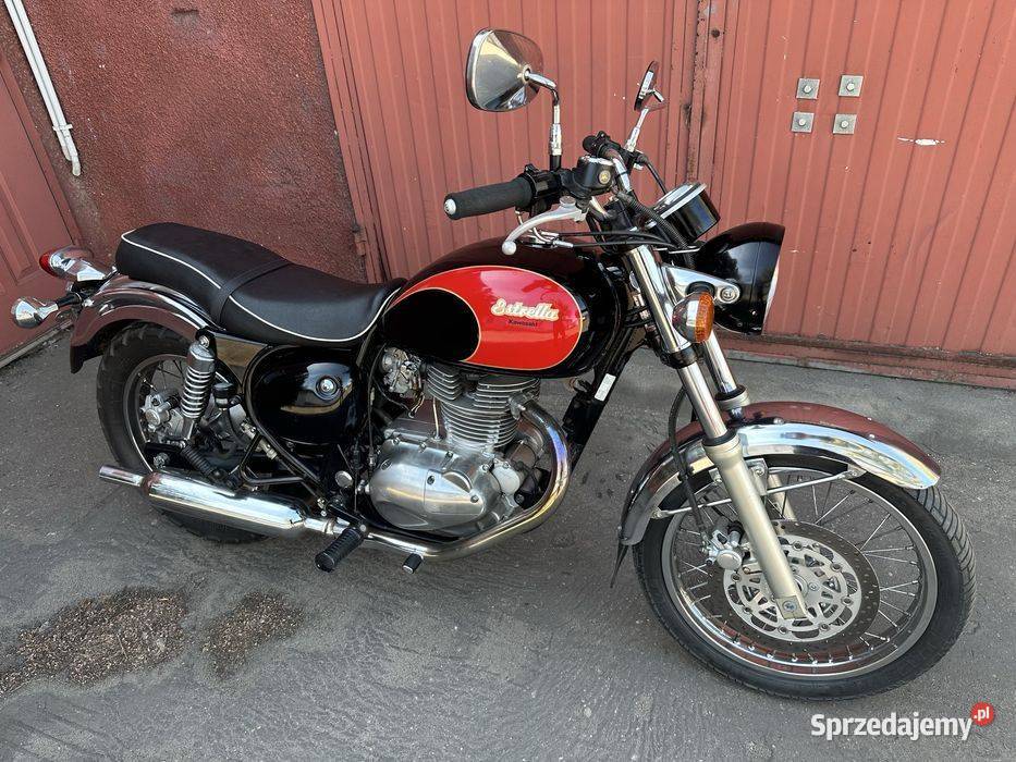 Kawasaki Estrella 250 Pełna Dokumentacja 1997 Pozostałe Poznań