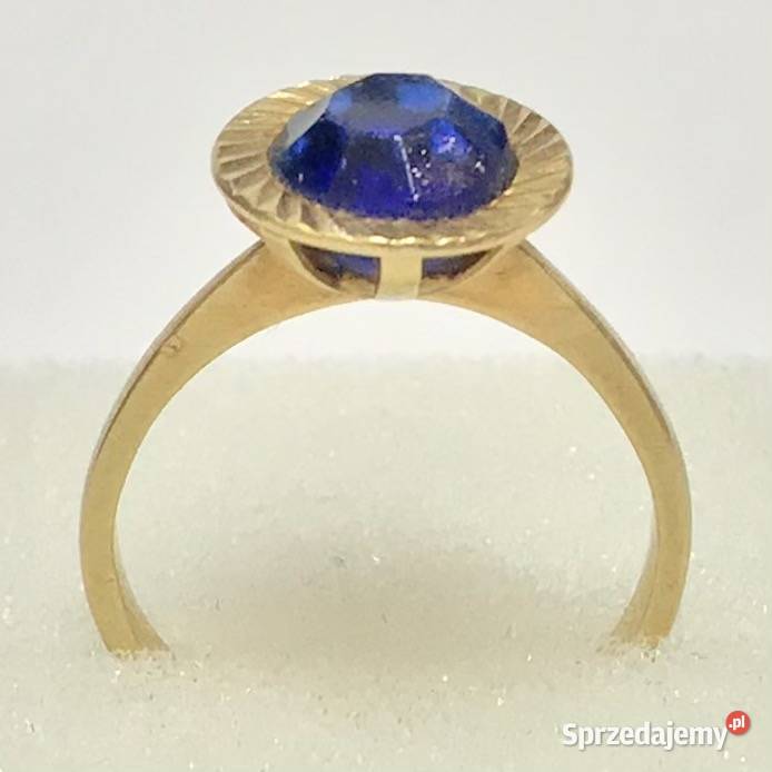 Pierścionek z żółtego ZŁOTA 750 18K cudowny Pierścionki Warszawa sprzedam