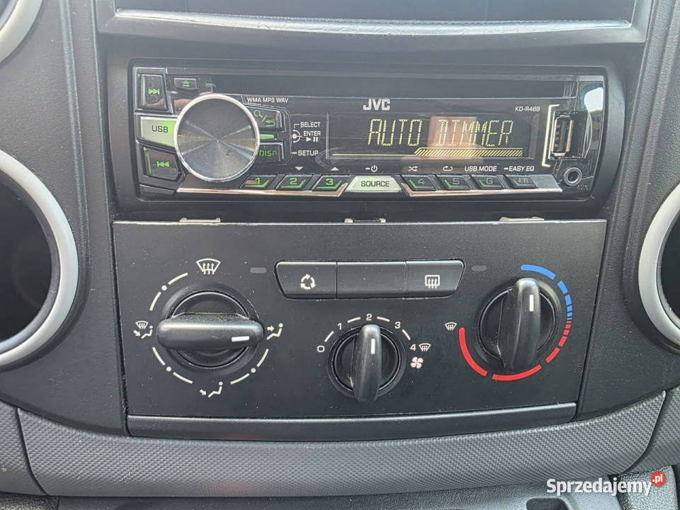 Peugeot Partner 16 HDI 90 El Szyby USB AUX centralny zamek pomorskie Słupsk