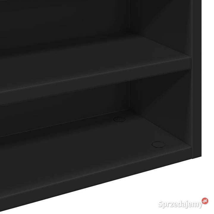 Witryna czarna 100x15x58 materiał drewnopochodny Warszawa