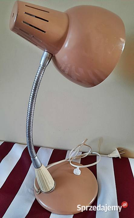 Lampa na biurko z lat PRL Ostrów Wielkopolski sprzedam