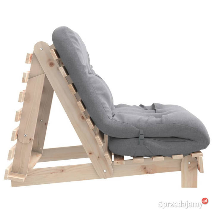 Sofa rozkładana futon z materacem 80x206x11 Warszawa