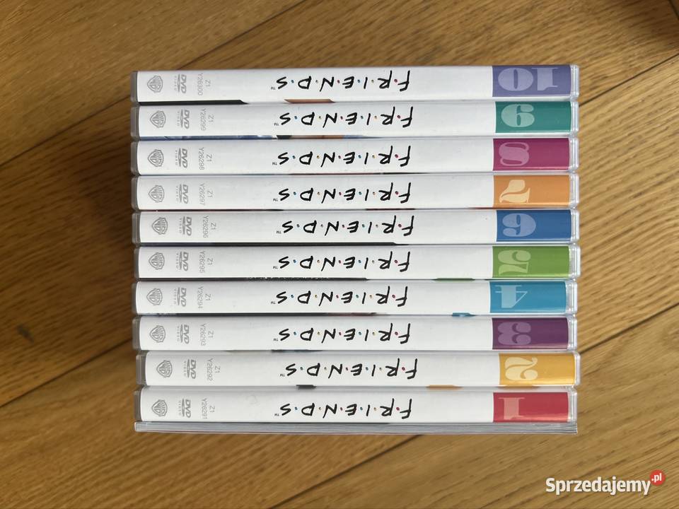 FRIENDS UK ENG napisy kompletna seria DVD 3 i więcej Warszawa sprzedam