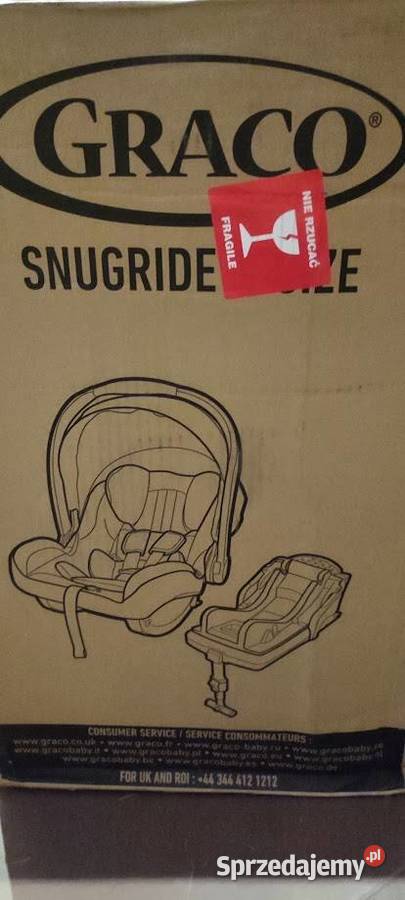 Fotelik Graco SnugRide ISize z bazą isofix Toruń