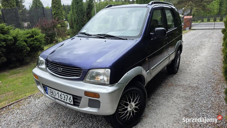 Daihatsu terios 13 benzyna gaz lpg 4x4 napęd 82KM Padew Narodowa