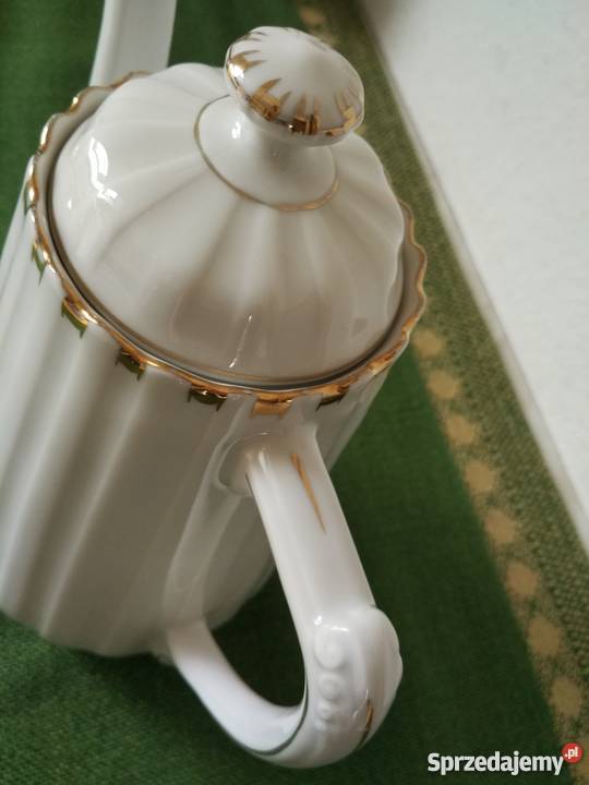 Duży dzbanek Askania Gold porcelana