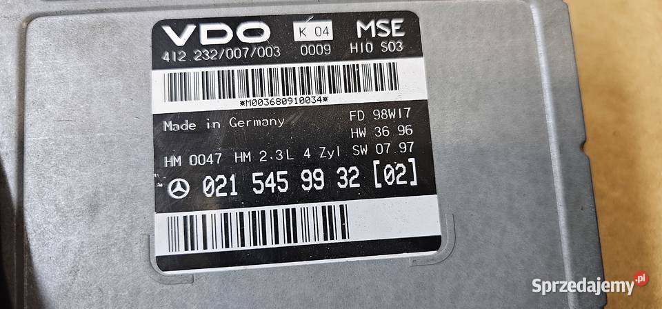 Komputer silnika mercedes w210 w202 23b