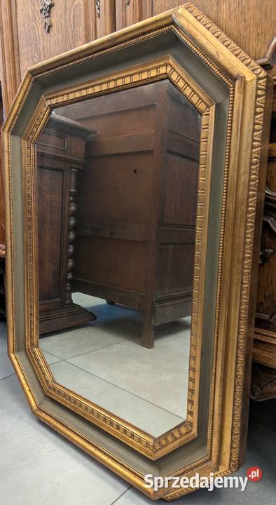 Piękne włoskie drewniane złocone lustrosklep Dąbrowa Górnicza