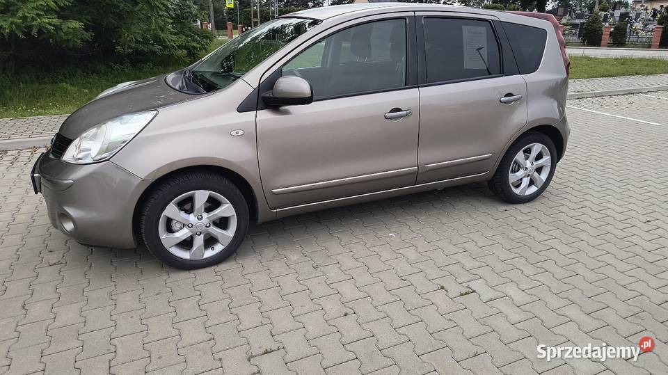 Nissan Note Tekna 16 benzyna sprowadzony Głogów Małopolski