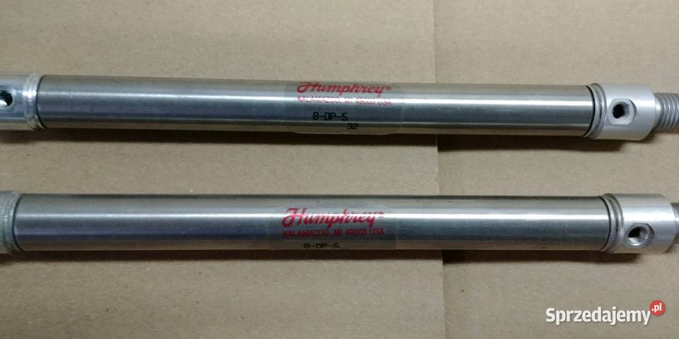 Siłownik pneumatyczny SMC z prowadzeniem