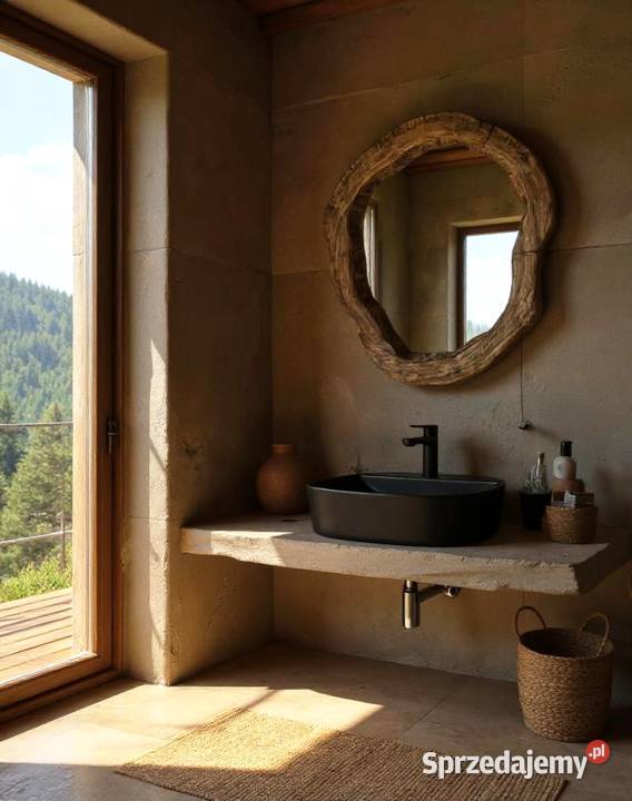 niebanalne drewniane lustra do nowoczesnej Lustra Rzeszów