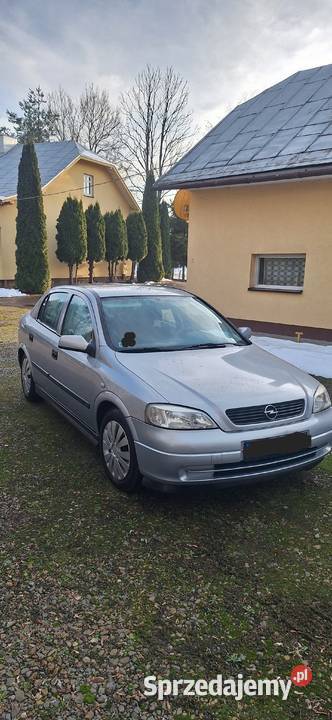 Opel Astra G 16 16v Gaz Hak manualna podkarpackie Brzozów