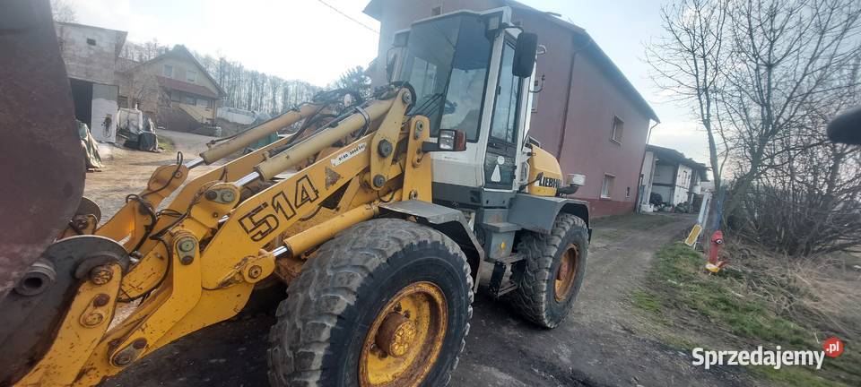 Ładowarka liebherr stereo 514 2003 8400h Wałbrzych sprzedam