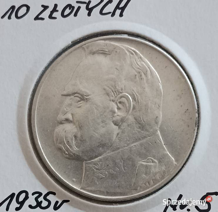 10 J Piłsudski 1935 r 5 Ładne Konin