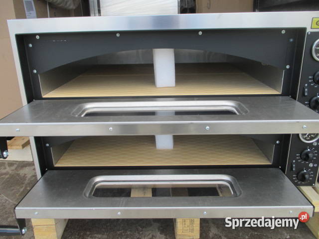 Piec do Pizzy Dwukomorowy GREDIL Nowy 2x4x35