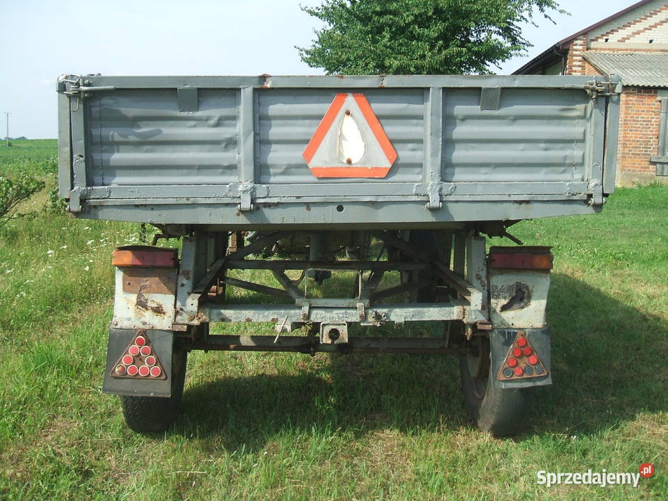 Przyczepa wywrotka 3 strony D47 ładowność 45 t