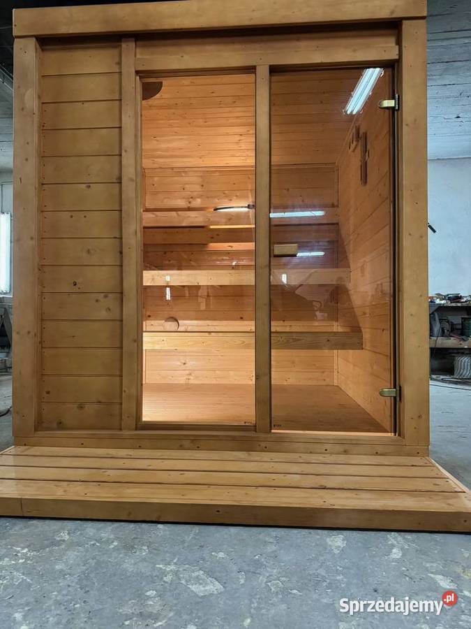 SAUNA OGRODOWA OCIEPLONA łódzkie Skierniewice