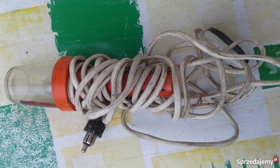 Lampka przenośna PRL fiat skoda łada wartburg Kadłub Turawski