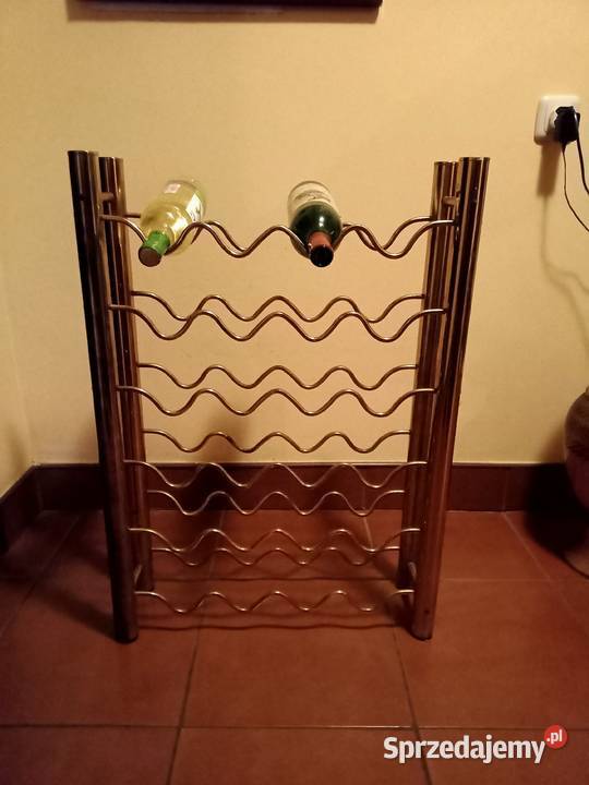 Duży elegancki przenośny stojak na 24 wina Szczyrk sprzedam