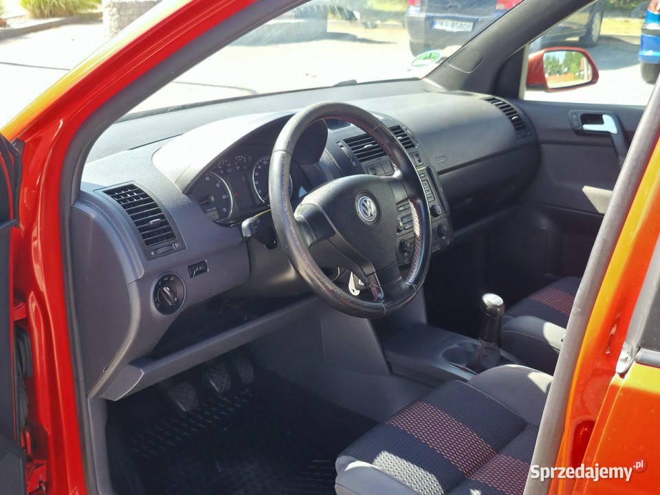 Volkswagen Polo 16 Benzyna Serwisowany Gwarancja pomarańczowy Piekoszów